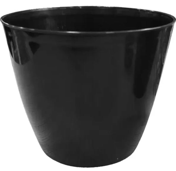 Горшок для рассады многоразовый INGREEN ECO BASE с дренажными отверстиями 1,4 л черный                          